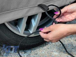 Kegel Mobile series cover size XL gray suitable for hatchback/wagon 455-485x126-136cm-image-6130440