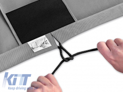 Kegel Mobile series cover size XL gray suitable for Mini Van, 450-485x146-156cm-image-6130651
