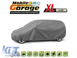 Kegel Mobile series cover size XL gray suitable for VAN, 443-463x150-160cm - ABCISC6006872