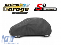 Kegel Optimal Garage series cover size S3, graphite color suitable for hatchback - ABCHSC6006887