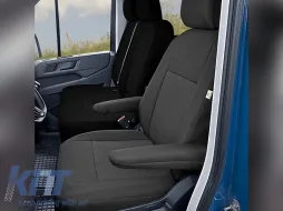 image-55-Kegel Polsterung Serie Tailor Made geeignet für Vordersitz von Volkswagen Crafter nach 2016, MAN TGE nach 2017, schwarz