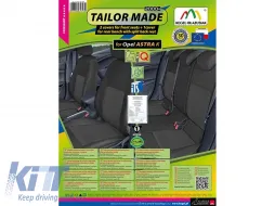 image-30-Kegel Polsterung Serie Tailore Made geeignet für die Vorder- und Rücksitze des Opel Astra K nach 2015, schwarz