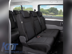 Kegel Tailor Made upholstery suitable for 1+2 seats for the second or third row of Peugeot Expert, Traveller, Citroen Jumpy, Spacetourer, Toyota Proace, Proace Verso after 2016, Opel Vivaro, Zafira Li - ABSCP6015760