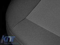 Kegel Tailore Made upholstery suitable for front and rear seats of Opel Astra J 2009-2019, black-image-6212263