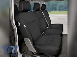 image-75-Kegel upholstery series Ares Tailor Made 1+2 seats suitable for second row of Volkswagen T5 2003-2015, black