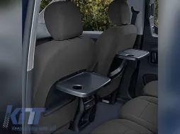 Kegel upholstery series Tailor Made suitable for front and rear seats of Peugeot Rifter, Partner, Citroen Berlingo, Opel Combo E, Toyota Proace City after 2019, black-image-6212302