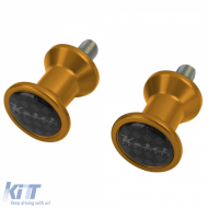 Keiti Aluminum Bobbins Swingarm Protector Stand Adapter Set M8 Gold - ODCAT6027117