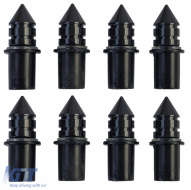 Keiti motorcycle windshield screws fairing screws bolts aluminum black M5 - ODETH6012916
