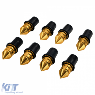 Keiti motorcycle windshield screws fairing screws aluminum screws gold M5 - ODETF6015003