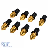 image-14-Keiti motorcycle windshield screws fairing screws aluminum screws gold M5