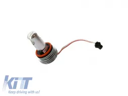 Kék LED izzó gyári angel eyes-hoz H8 20W CREE-image-6129140