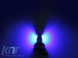 Kék LED izzó gyári angel eyes-hoz H8 20W CREE-image-6129144