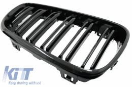 Kentrikés grílies nefrón Diplí ríga me Kalvmmata kathreftón katállhles gia BMW Seirá 2 F22 F23 (2014-up) Schédio M Piáno Mavro-image-6072835