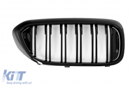 Kentrikés grílies nefrón katállhles gia BMW Seirá 5 G30 G31 Sedan Touring (2017-2019) Diplí ríga M Design Piáno Mavro-image-6066768