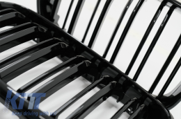 Kentrikés grílies nefrón katállhles gia BMW Seirá 2 F22 F23 F87 (2014-up) Diplí ríga M Design Piáno Mavro-image-6059352