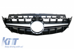 image-67-Kentrikí grília katállhlh gia Mercedes E-Class W213 S213 C238 A238 (2016-2019) Schediasmós Chrómio Mavro E63