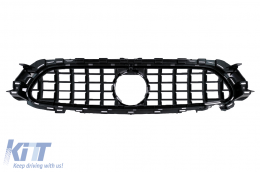 Kentrikí grília katállhlh gia Mercedes E-Class Ananéosh W213 S213 C238 A238 Seirá Athlhtikí (2020-Up) GT-R Panamericana Schediasmós Chrómio-image-6079073