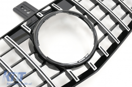 Kentrikí grília katállhlh gia Mercedes E-Class W212 S212 (2009-2013) GT-R Panamericana Schediasmós-image-6090257