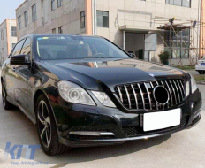 Kentrikí grília katállhlh gia Mercedes E-Class W212 S212 (2009-2013) GT-R Panamericana Schediasmós-image-6090282
