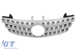 Kentrikí grília katállhlh gia Mercedes ML W164 (2005-2008) Chrómio-image-6091363