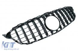 Kentrikí Spor Máska gia Mercedes C-Class W205 S205 C205 2014-2020 GT Design-image-6128307