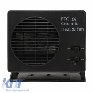 Kerámia autós hősugárzó szivargyújtós 12V 150-300W fekete-image-6295297