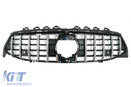 Kühlergrill für Mercedes CLA X118 C118 2019-05.2023 GT-R Panamericana Design Chrom-image-6069355