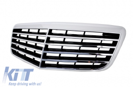 Kühlergrill für Mercedes E-Klasse W211 06-09 Facelift Design-image-6018001