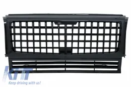 image-21-Kühlergrill für Mercedes G-Klasse W463 90-14 GT-R Panamericana Look Glänzend schwarz