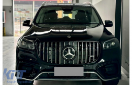 Kühlergrill für Mercedes GLS SUV X167 Facelift 2023- GTR Design-image-6278186