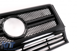 Kühlergrill für Mercedes W463 90-12 G65 G63 Frontgrill Design Schwarze Edition-image-6021073