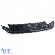 Kühlergrill Frontgrill glänzend schwarz geeignet für VW T6.1 Bus Multivan Facelift ab 19-image-6204080