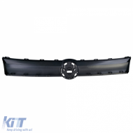Kühlergrill Frontgrill Schwarz Glanz passend für VW Caddy V SB ab 2020-image-6265909