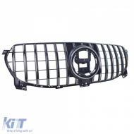 Kühlergrill in Schwarzchrom, geeignet für Mercedes GLE V167 Coupe C167 18-23 ohne A Design-image-6208745
