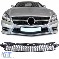 image-28-Kühlergrill-Mesh in der Stoßstange geeignet für Mercedes CLS C218 X218 11-14 mit A Design-Paket