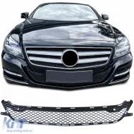 image-39-Kühlergrill-Mesh in der Stoßstange geeignet für Mercedes CLS C218 X218 11-14 ohne A Design-Paket