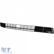 Kühlergrill Mesh Stoßstange Hochglanz Schwarz geeignet für VW T6 Multivan mit ACC 15-19-image-6192780