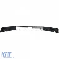 Kühlergrill Mesh Stoßstange Hochglanz Schwarz geeignet für VW T6 Multivan mit ACC 15-19-image-6192784