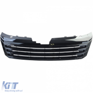 Kühlergrill ohne Emblem Glänzend schwarz geeignet für VW Passat B7 2010-2015-image-6201111