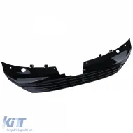 Kühlergrill ohne Emblem Glänzend schwarz geeignet für VW Passat B7 2010-2015-image-6201114