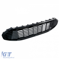 Kühlergrill ohne Emblem Hochglanz Schwarz geeignet für Ford Tourneo Transit Custom ab 2023-image-6207909