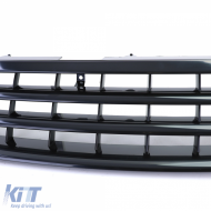 Kühlergrill ohne Emblem in glänzendem Schwarz, geeignet für VW Touareg 7L 02-06-image-6209530