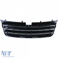 Kühlergrill ohne Emblem in glänzendem Schwarz, geeignet für VW Touareg 7L 02-06-image-6209534