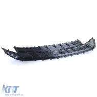 Kühlergrill ohne Emblem in Schwarz Hochglanz, geeignet für VW T6.1 Bus+Transporter Facelift ab 19-image-6198783