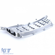 Kühlergrill ohne Emblem mit Chromleisten, geeignet für VW Passat 3BG 00-05-image-6258897