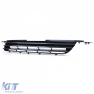 Kühlergrill ohne Emblem schwarz, geeignet für VW Lupo 98-05-image-6196343