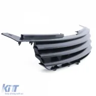Kühlergrill ohne Emblem schwarz, geeignet für VW Lupo 98-05-image-6196344
