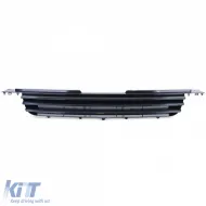 Kühlergrill ohne Emblem schwarz, geeignet für VW Lupo 98-05-image-6196345