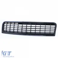 Kühlergrill ohne Emblem schwarz, geeignet für Audi A4 B6 8E Limousine Avant 00-04-image-6200268