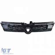 Kühlergrill schwarz glänzend geeignet für VW Golf 7 GTI Facelift 17-20-image-6210394